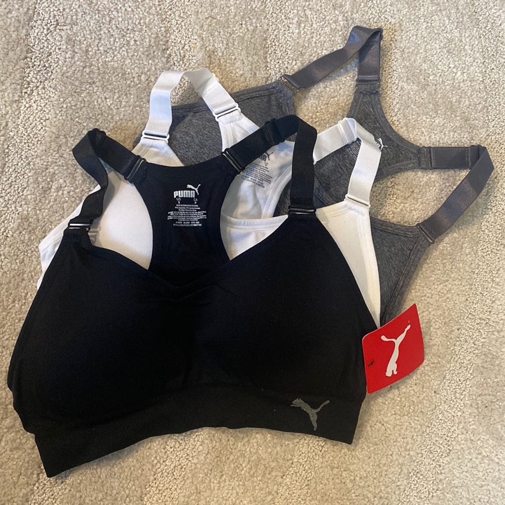 3 pack PUMA sports bras